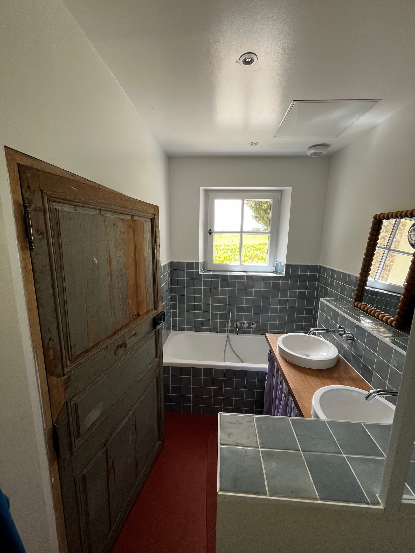 Vue d'ensemble salle de bain aile nord
